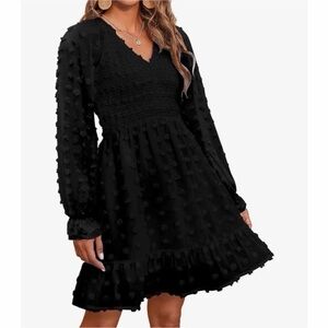 BTFBM‎ - Swiss Dot Black Dress